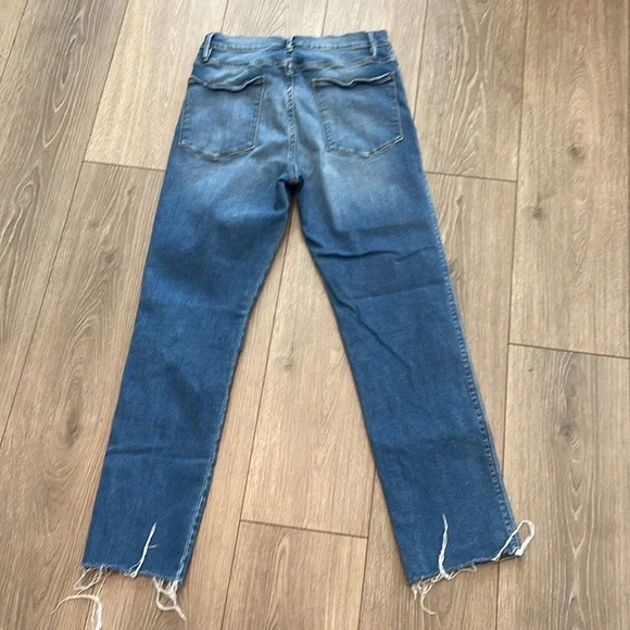 FRAME Le Sylvie Slender Straight Jeans - Picture 9 of 10